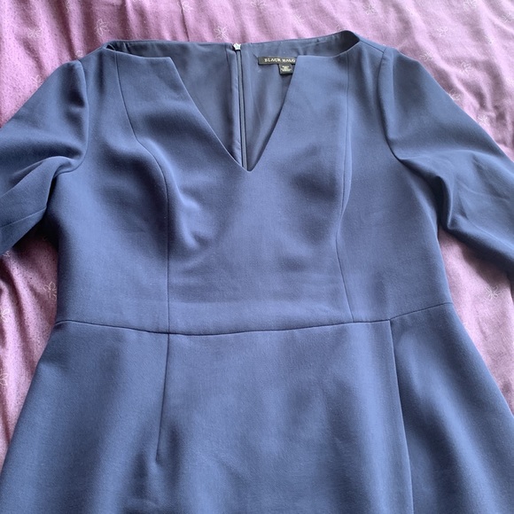 Anthropology navy dress size 12 - Picture 7 of 9